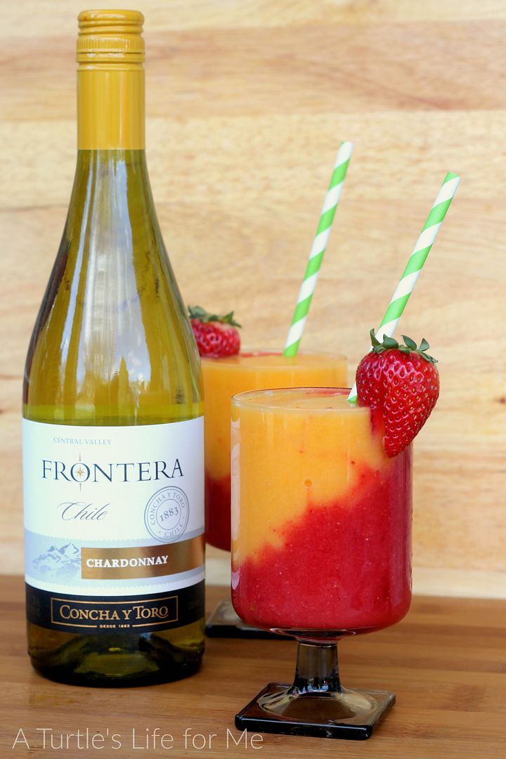 Strawberry and Peach Wine Slushies A Turtle's Life for Me